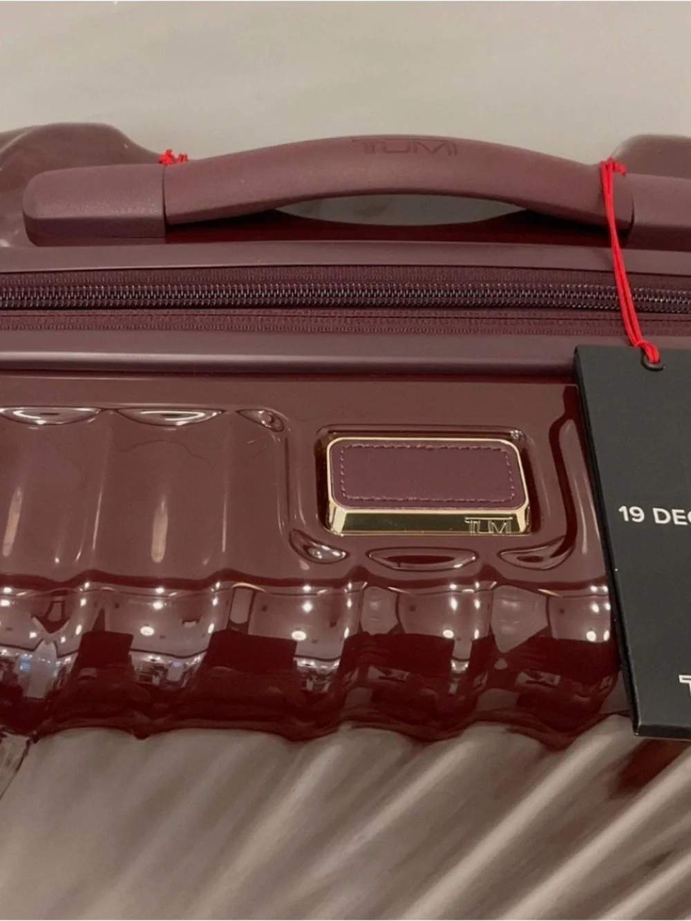 NEW Tumi 19 Degree INTERNATIONAL 4 Wheel Packing Suit Case - WINE❗️